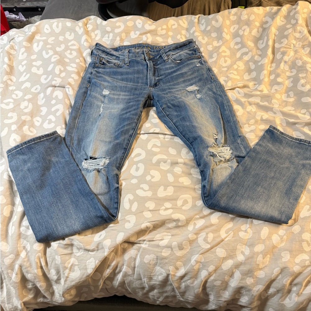 American Eagle Outfitters NE(X)T Level Flex Straight Leg Jeans